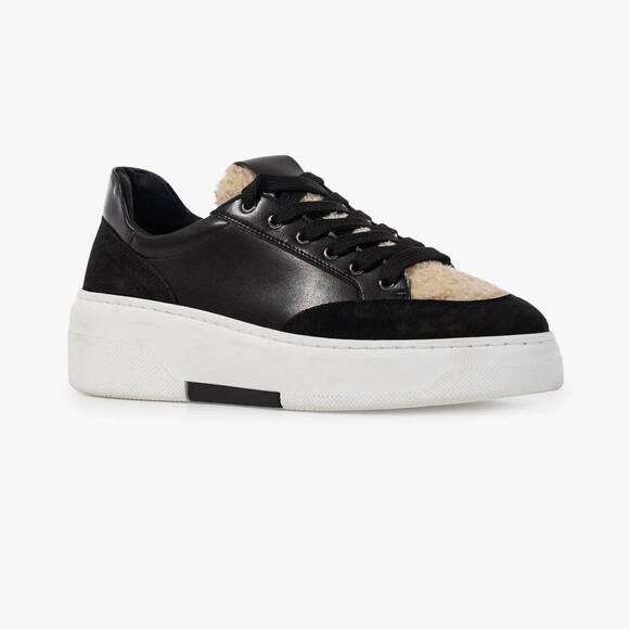 NEW ATELIERS women's viola sneakers in black